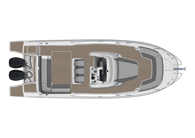 Cap Camarat 9.0 CC │ Cap Camarat Center Console of 9m │ Boat Moteurs Jeanneau  18797