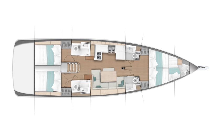 Sun Odyssey 490 │ Sun Odyssey of 14m │ Boat Sailboat Jeanneau  19770