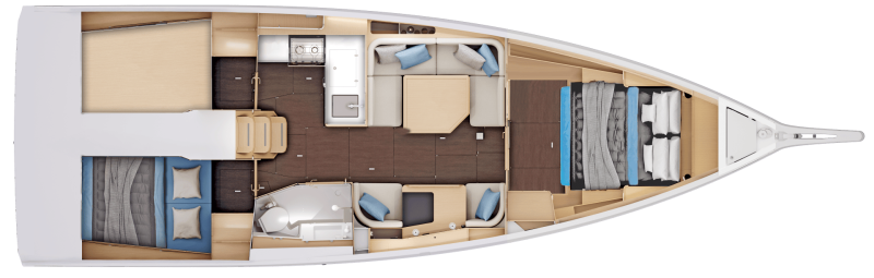 Sun Odyssey 415 │ Sun Odyssey of 13m │ Boat Sailboat Jeanneau  30976