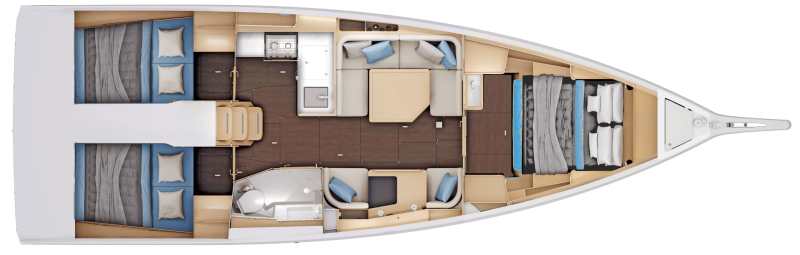 Sun Odyssey 415 │ Sun Odyssey of 13m │ Boat Sailboat Jeanneau  30977